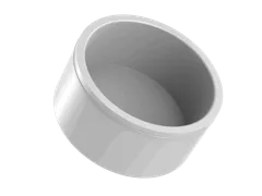 2.00" PVC conduit end cap, part 2046-020