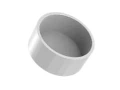 4.00" PVC conduit end cap, part 2046-040