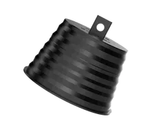 5.00" polyethylene poly pull plug — temporary conduit plug, part 2250-050