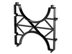 8.00 x 3.00" two-piece conduit duct spacer, part 4180-30