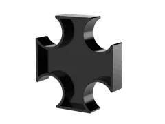 1.00" snap-in conduit clip spacer, part A4W-10